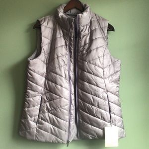 NWT Ladies insulated vest, soft lavender Sz Large